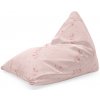 Sablio Sedací vak Ružové lístky: 150x80 cm