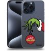 Picasee silikónový prehľadný obal pre Apple iPhone 16 Pro Max - Grinch