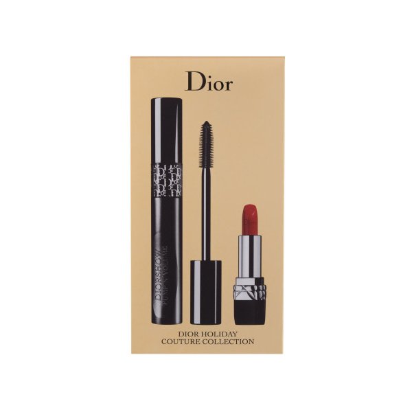 Christian Dior Diorshow Pump´N´Volume darčeková kazeta riasenka 6 g + rúž  Mini Rouge 999 1,5 g 090 Black Pump darčeková sada od 33,44 € - Heureka.sk