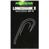 Korda Long Shank X Veľkosť 10 - boiliesový háčik