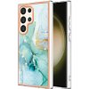 Plastový kryt Marble na Samsung Galaxy S24 Ultra 5G - Zelená 003