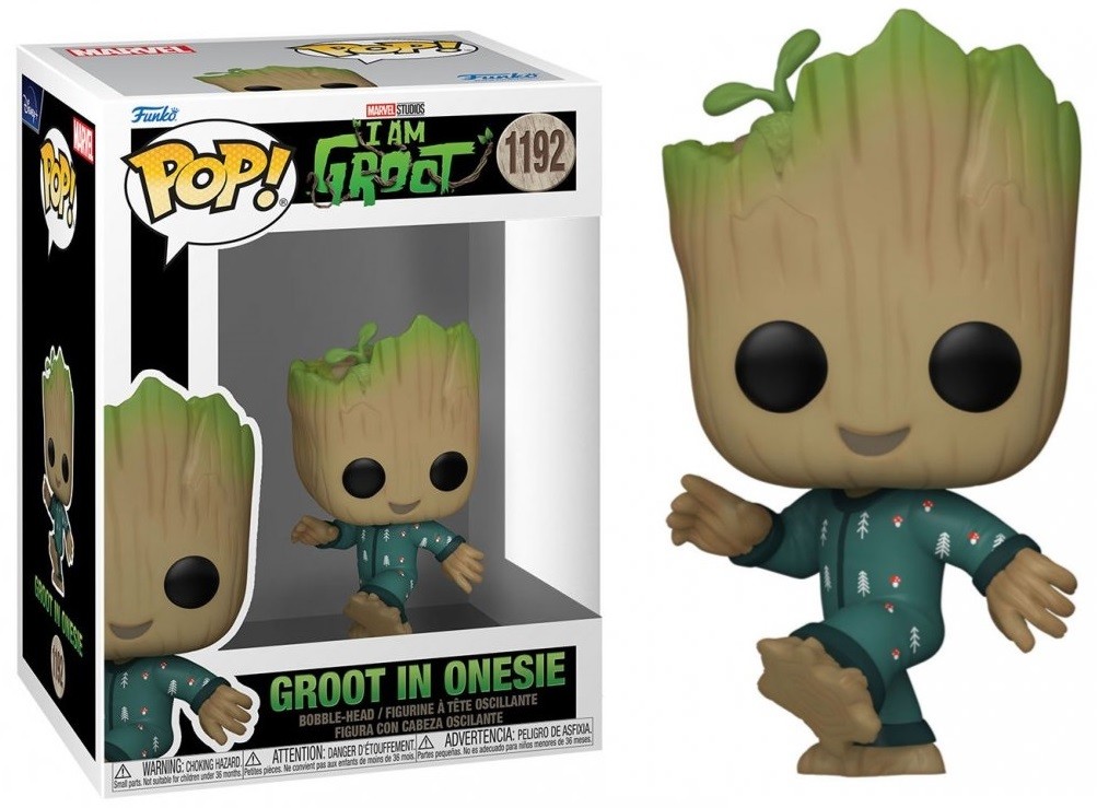 Funko Pop! 1192 Marvel I Am Groot Groot in Onesie