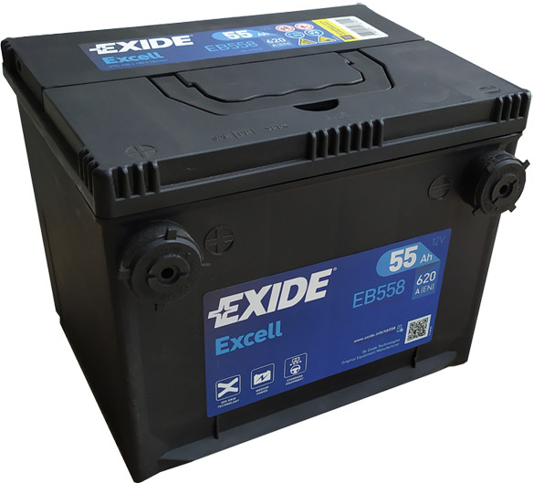 Exide Excell 12V 55Ah 620A EB558