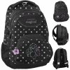Školský batoh viackomorový Lilo a Stitch BeUniq čierny, Odtiene ružovej, viacfarebný 20 l