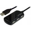 LINDY Lindy USB 2.0 Active Extension Pro 4 Port Hub 4 porty USB Hub so zabudovaným opakovačom viacfarebná; 42781