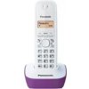 Panasonic KX-TG1611FXF / prenosný telefón / CLIP / pamäť na 50 mien / purpurový (KX-TG1611FXF)