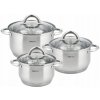 Kinghoff Sada hrncov Elegance nerezová oceľ 6 el