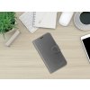 Flipové puzdro FIXED FIT Shine pre Apple iPhone 13 Pro, antracitová