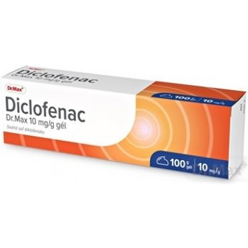 Diclofenac Dr.Max 10 mg/g gél gel.1 x 100 g od 5,99 € - Heureka.sk
