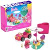 MEGA BLOKS Mega Construx Barbie Color Reveal Výlet na piknik v kabrioletu