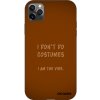 Picasee Fashion Case pre Apple iPhone 11 Pro Max - I don´t do costumes
