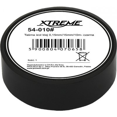 XTreme izolačná páska 15 mm x 10 m čierna 54-010 10ks