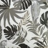 Vliesové tapety na stenu IMPOL TRADE L76300, rozmer 10,05 m x 0,53 m, papagáje a listy sivé na bielom podklade, IMPOL TRADE