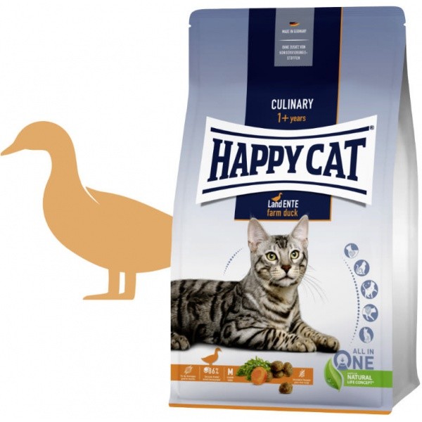 Happy Cat Culinary Land-Ente Kachna 4 kg