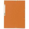 Exacompta doska s gumičkou prešpán A4 oranžová