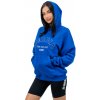 Nebbia Oversize mikina s kapucí GYM RAT 256 modrá - M