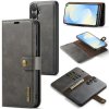 DG.MING 133981 DG.MING2 Peňaženkový kryt 2v1 pre Samsung Galaxy S26 5G šedý