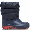 Detské zimné topánky Crocs CLASSIC NEO PUFF tmavo modrá 29-30