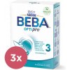 3x BEBA OPTIPRO® 3 Mlieko batoľacie, 500 g​