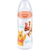 Dojčenská fľaša NUK Medvedík Pú 300 ml oranžová tigger