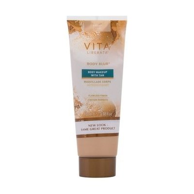 Vita Liberata Body Blur Body make-up With Tan - Telový make-up so samoopaľovacím účinkom 100 ml - Medium