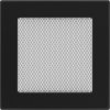 Ventilačná mriežka lakovaná Kratki 17 x 17 cm čierna
