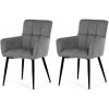 Sada jedálenských stoličiek DCH-P3146 SIL2, 2 ks