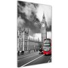 Vertikálny foto obraz akryl do obývačky Big Ben Londýn 50x100 cm