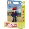 Efko IGRÁČEK - Výpravčí - figurka s výpravkou