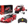 RASTAR Stavebnica Ferrari FXXK EVO na diaľkové ovládanie 1:18 Rastar 88 dielov červené