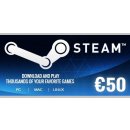 STEAM Gift karta 50$ kredit