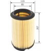 Vzduchový filter BOSCH F 026 400 299 (F026400299)