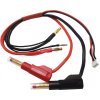 Fusion Nabíjecí kabel s banánky 4mm Gold bal. kab. 2mm (FO-LGL-CLGC04BA)