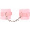 Kink - Beginner Fur Hand Cuffs Pink 30 X 7 Cm