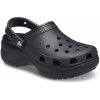 Crocs Classic Platform Clog - Black 37/38