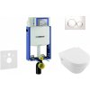 GEBERIT - Kombifix Set predstenovej inštalácie, klozetu a dosky Villeroy & Boch, tlačidla Sigma20, DirectFlush, SoftClose, CeramicPlus, biela/chróm 110.302.00.5 NB4