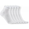 Craft Core Dry Mid 5-pack ponožky Barva: Bílá, Velikost: 34-36