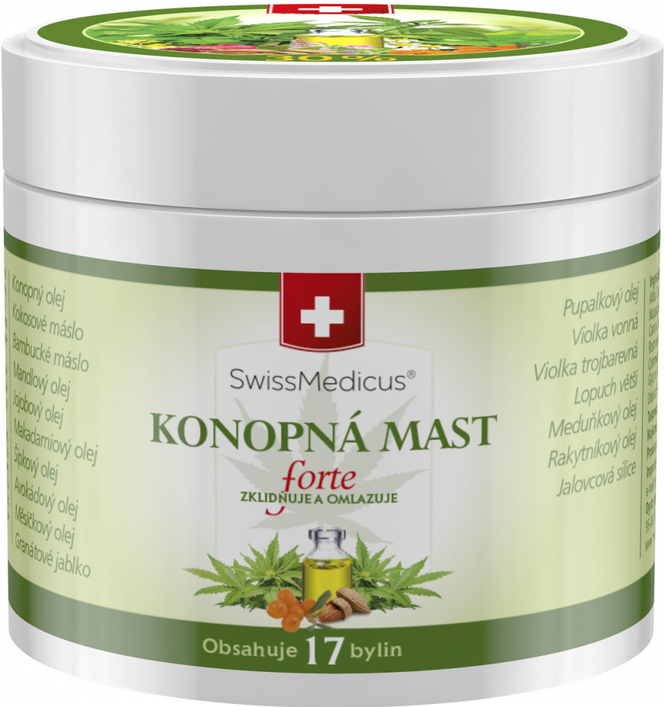 Herbamedicus konopná masť 50 ml