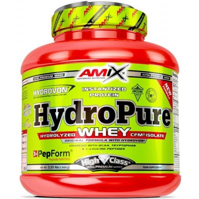 Amix HydroPure Whey Protein 1600 g arašídové máslo - cookies