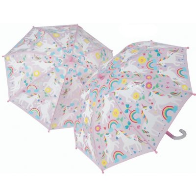 Floss&Rock Jednorožec deštník dětský měnící barvu