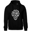 Bike lebka - Oversized mikina dámská Moon - kratšia + širšia - XS ( Čierna )