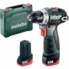 Akumulátorový aku vŕtačka Metabo PowerMaxx BS BL v kufríku + 2 akumulátory