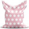 Sablio Sedací vak Biele bodky - 200x140 cm