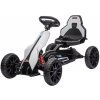 Detská šliapacia motokára Go-kart Baby Mix Speedster biela