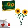 LEGO® Iconic Slnečnica 40524 + Darček LEGO® Botanicals Prívesok na tašku - Ruža LEGO
