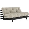 Karup design ROOT SOFA natural pine (pohovka z borovice) karup black night 160*200 cm linen 914