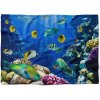 Deka Morské dno (Rozmer: 200 x 140 cm, Podšitie baránkom: NE)