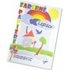 Farebný papier samolepiaci A4 8-hárkový