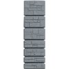 PROSPERPLAST Sud na dažďovú vodu TOWER STONE svetlo šedý 350l