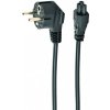 GEMBIRD NAPÁJACÍ KÁBEL PRE NOTEBOOK ĎATELINA C5 (3 PIN) VDE 1M, ČIERNA (PC-186-ML12-1M)